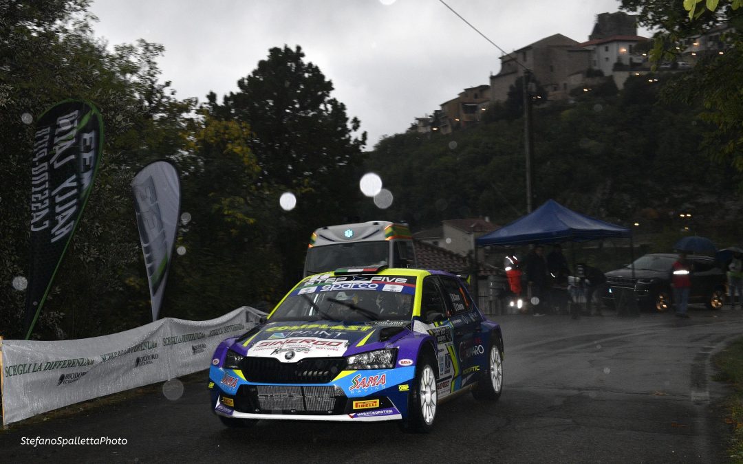 Marco Signor-Corrado Bonato al comando dopo la prima tappa al Rally del Lazio Cassino-Pico
